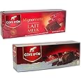 Cote D'Or Belgian Chocolate Mignonnette 2 Flavor Variety Bundle: (1) Extra Dark Chocolate, and (1) Milk Chocolate, 8.46 Ounces