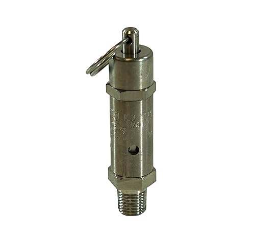 Kingston 1/4” NPT Stainless Steel Hard Seat Industrial Pressure
