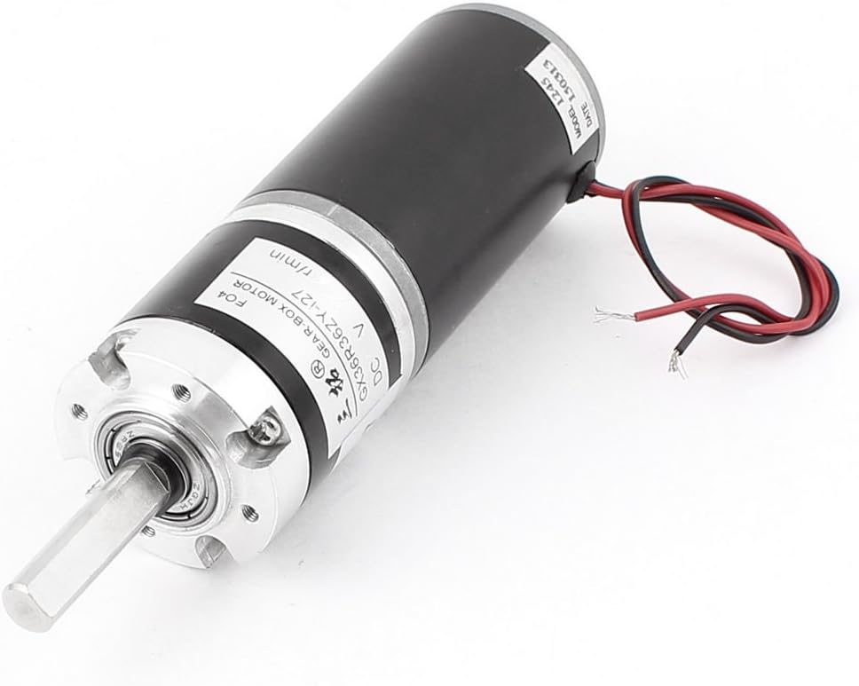 DC 12V 9RPM 25KG.cm 0.8A 36mm Diameter Planetary High Torque DC Gear Box Motor Speed Reducer