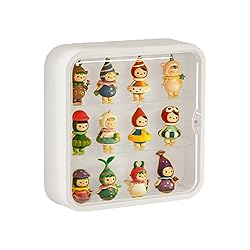 Clear Display Case for Figures,Wall-Mounted Doll