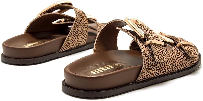 Sandales Plates Femme SIA 55493 | 62665 | Punti Cuero