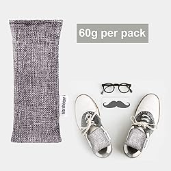 Marsheepy Natural Bamboo Charcoal Bags, Shoe