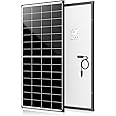 220W Solar Panel, 25.4% High Efficiency Monocrystalline with 10BB Hidden Busbar,MC4 Connectors, IP68 Waterproof for 12V/24V Off-Grid, RV, Boat, Cabin, Camping, Lightweight Outdoor Solar Power