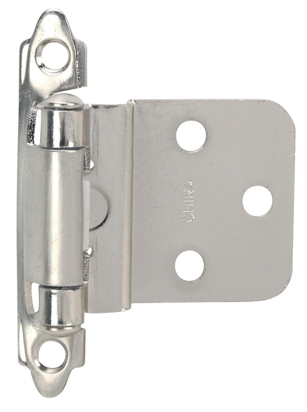 Hardware House 64-4542 Contractor Pack Inset Cabinet Hinge, Satin Nickel, 10-Pack