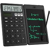 Desk Calculator with Erasable LCD Notepad Calculators ROATEE Desktop Basic Calculators for Middle School Cute Pocket Simple Calculator Office Desk Accessories Supplies Home Office Essential Big Button