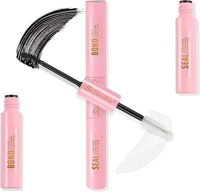 Sixstarhair Eyelash Glue 2 in 1 Bond and Seal Black Waterproof 48-72h