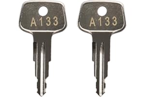 VIDABTE A133 SKS roof Rack Key,Replacement Keys for Yakima SKS Ski,Roof,Cargo Box,Carrier Racks and Crossbars[2 pcs]