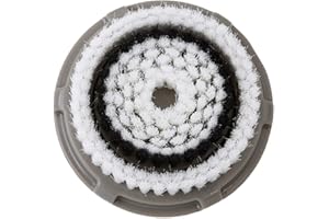 MYRA PARKER Facial Cleansing Brush Head Replacement, Facial Cleansing Brush Head, Normal Facial Brush Heads, for Acne Prone, Clogged, Enlarged Pore Skins (Grey)
