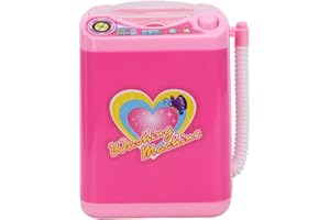 SOONALL Washing Machine , Kids Mini Simulation Electric Automatic Washing Machine, Lightweight Small Appliance with Realistic Details, Perfect for Girls & Boys (Battery Not Included)