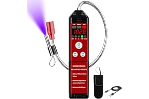 SIMBOW Refrigerant Leak Detector, WJL-6000 PRO HVAC Freon Leak Detector Halogen Freon Sniffer Rechargeable Air Conditioning Detection for CFCs, HCFCs, HFCs, HFOs, HCs