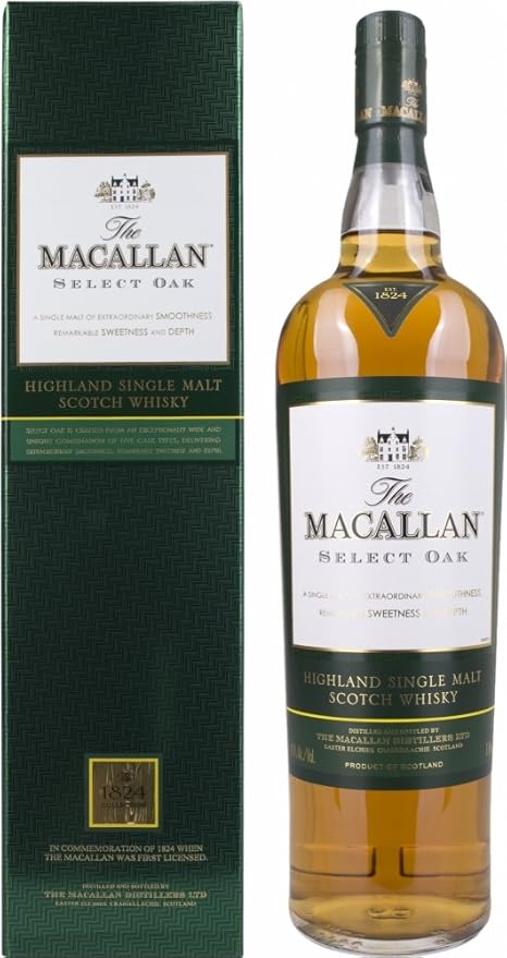 Macallan Select Oak Highland Single Malt Scotch Whisky 100 Cl Amazon Co Uk Grocery