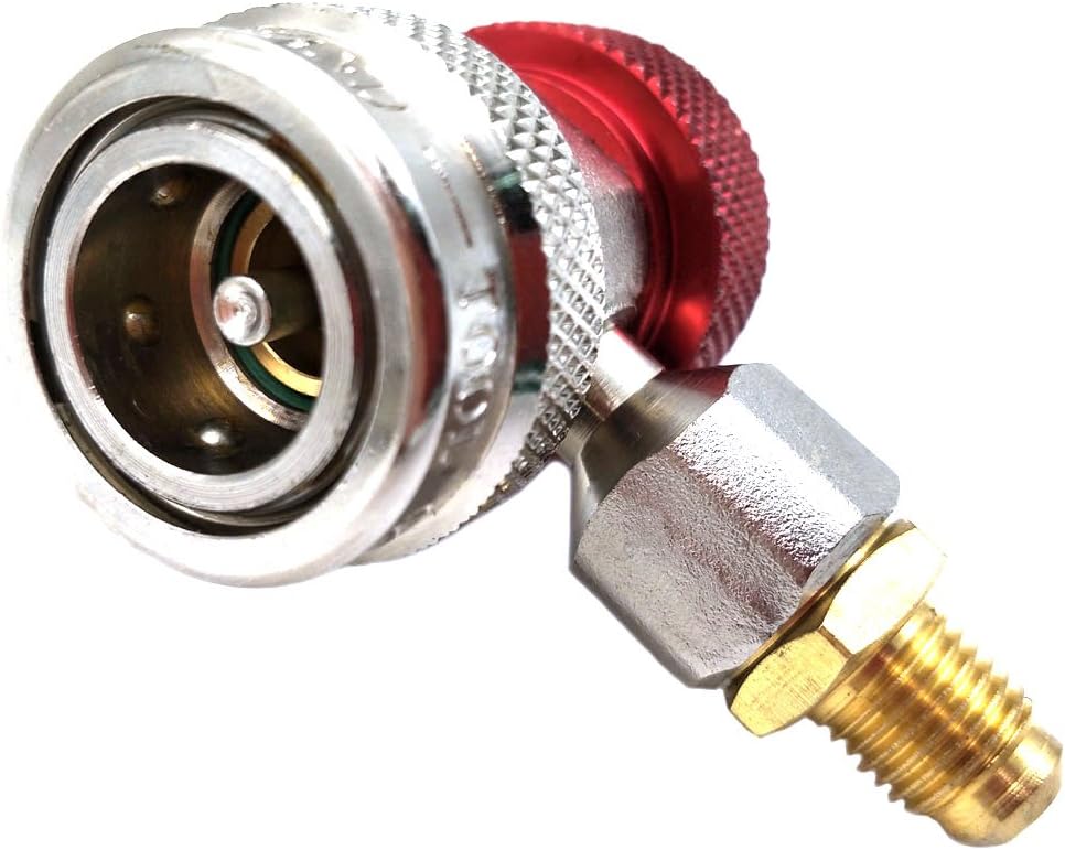 Nikauto 1Pair r134a High & Low Pressure Automotive Air Conditioning Quick Coupler Connector Adapters: Automotive