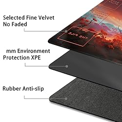 Premium Stitched MTG Playmat with Zones and