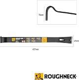 Roughneck ROU64496 Alloy Steel Utility Bar 457mm 18in Nail Puller Prying Tool view 2