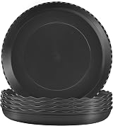TStarJungle 5 Pack Plant Saucers 15cm Thick Drip Trays Indoor Outdoor