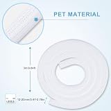 AGPTEK White Cable Tidy 3M 12-20mm Adjustable Braided Cable Protector view 6