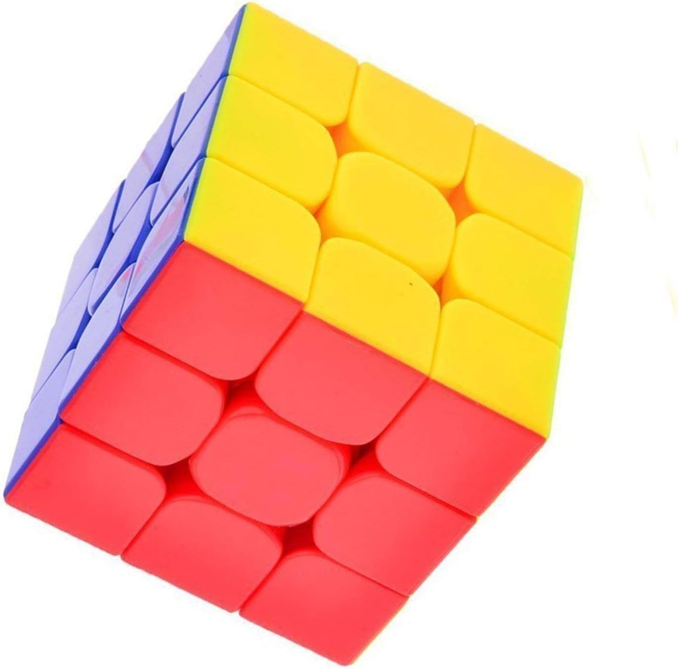 MysticPlay 3X3X3 High Speed Rubik Stickerless Magic Puzzle Cube