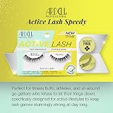 Ardell Active Lash Speedy False Eyelashes Water Resistant Vegan Short Light view 2