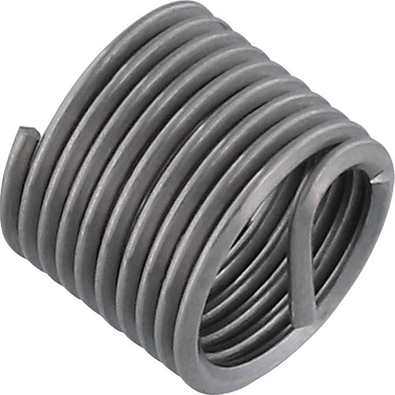 V-Coil 07309 M6 x 1.0 mm 1.5D Wire Thread Inserts 100 Piece Stainless Steel