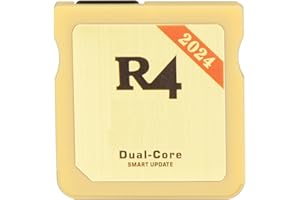 MVIIOE 2024 Wood Version SD Memory Card with 64GB TF SD Card Compatible with DS DSI 2DS NDS, No Timebomb