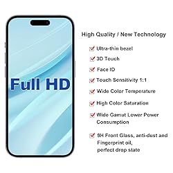 for iPhone 15 Pro Max Screen Replacement 6.7 inch