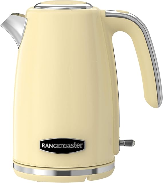 Rangemaster RMKTJK101CM 1.7 Litre Breakfast Kettle Cream Amazon.co
