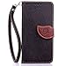 Moto G Case,XYX [Kickstand] Moto G (1st Gen) Case [Black, Leaf Buckle],[Card Slot][Flip][Slim Fit][Wallet][Lanyard] Premium Protective Case for Motorola Moto G (1st Gen) XT1032 [Black]