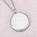 HooAMI Aromatherapy Essential Oil Diffuser Necklace - Vine Flower Cat Stainless Steel Locket Pendant,11 Refill Pads