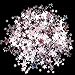 Tatuo 60 g Metallic Foil Star Confetti Sequin for Wedding Bachelorette Bridal Shower Party Decoration (Rose Gold and Silver)