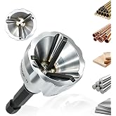 COMOWARE Threaded Rod Deburring Tool, External Chamfer Tool for Metal, Tungsten Carbide Chamfer Bit, Deburring Drill Bit, Remove Burr Tools Quick Release Shank Fits 1/8"- 3/4"(3mm-20mm)