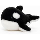 Mushymallow Adorable Whale Stuffed Animal Soft Plush Birthday Gift for Kid | Cute Plush Toy Pocket-Sized Stuffed Whale for Boys Girls Adults Christmas Birthday Gifts Desk Decor Magnetic Fridge Magnet