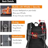MAXTOP 50L Ultra Lightweight Packable Backpack Wet Pocket Rucksack view 5