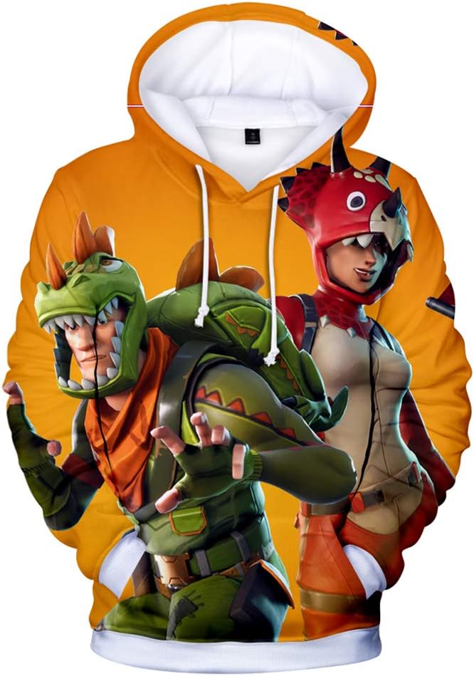 Unisex Men 3D Graphic Printing Hooded Hoodies