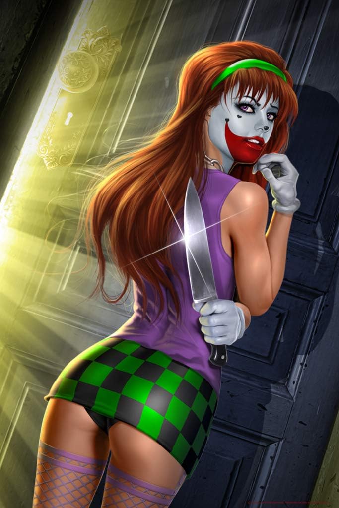 Squeezy Sexy Girl ICP Insane Clown Posse Music Band Tom Wood Fantasy Cool Wall Decor Art Print Poster 12x18