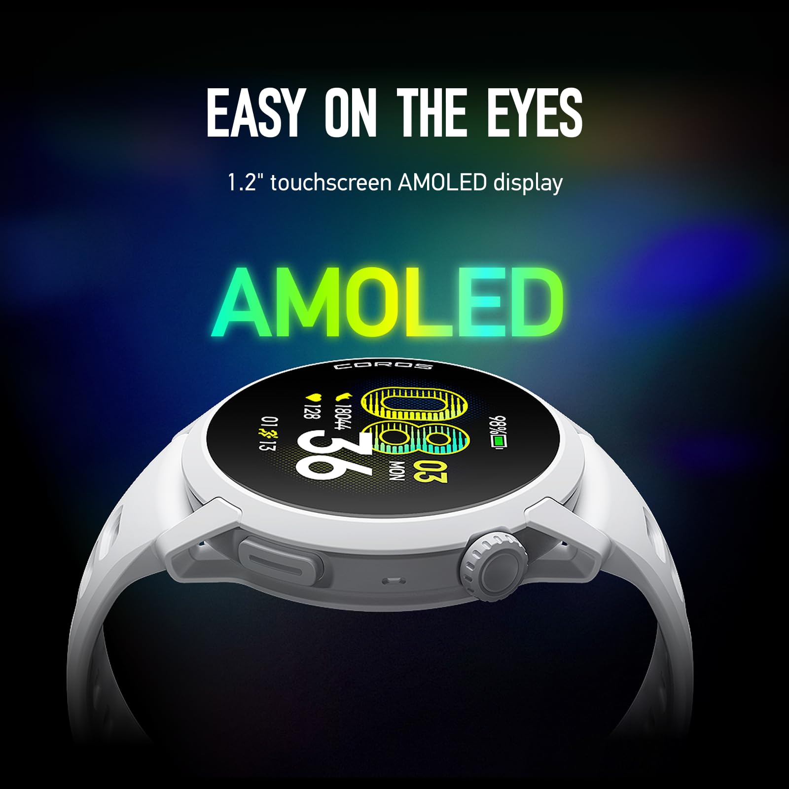 COROS PACE 4 Ultralight Sport GPS Watch, 1.2