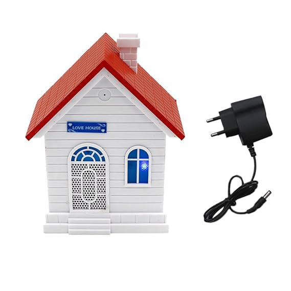 non-brand MagiDeal Hunde Ultraschall Anti- Bellkontrolle Wetterfest für Innen- Oder Außenbereich, Signalton bis zu 10m Reichw