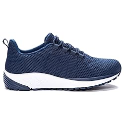 Propét womens Tour Knit Sneaker, Indigo, 11 US