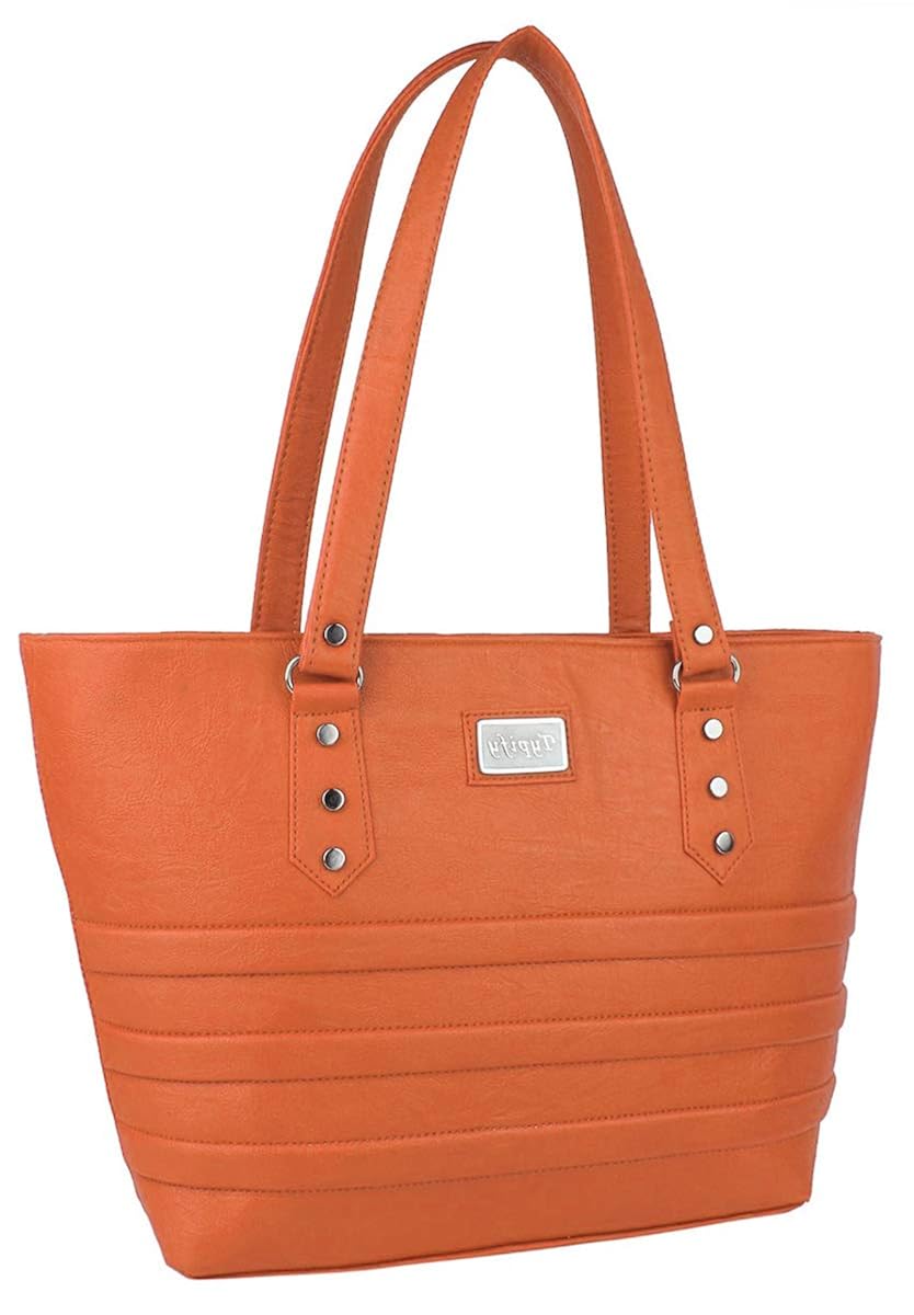 typify leatherette pu handbag for women and girls college office bag, stylish latest designer spacious shoulder tote bag purse. gift for her