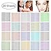 Self Adhesive Rhinestones, Face Gems Rhinestone Stickers, Assorted 3300 PCS Crystal, 20 Colors 4 Sizes Face Jewels Sticker Embellishments Sheet for Craft, Makeup, Body, Nails by UBEGOOD