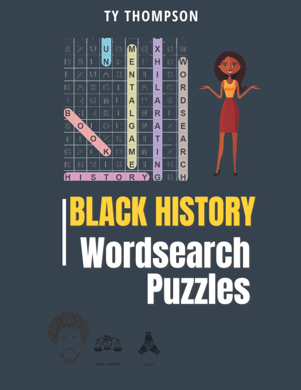 amazon com black history word search the ultimate wordsearch puzzle book of black culture and african american history with solutions large print for teens adults and seniors 8 5x11 size 9798837634369