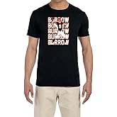 Black Cincinnati Joe Burrow Text Pic T-Shirt