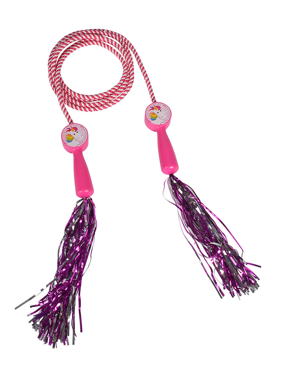 Simba 107302268 Skipping Rope Unicorn with PomPom, Rope 220 cm, from 5 Years