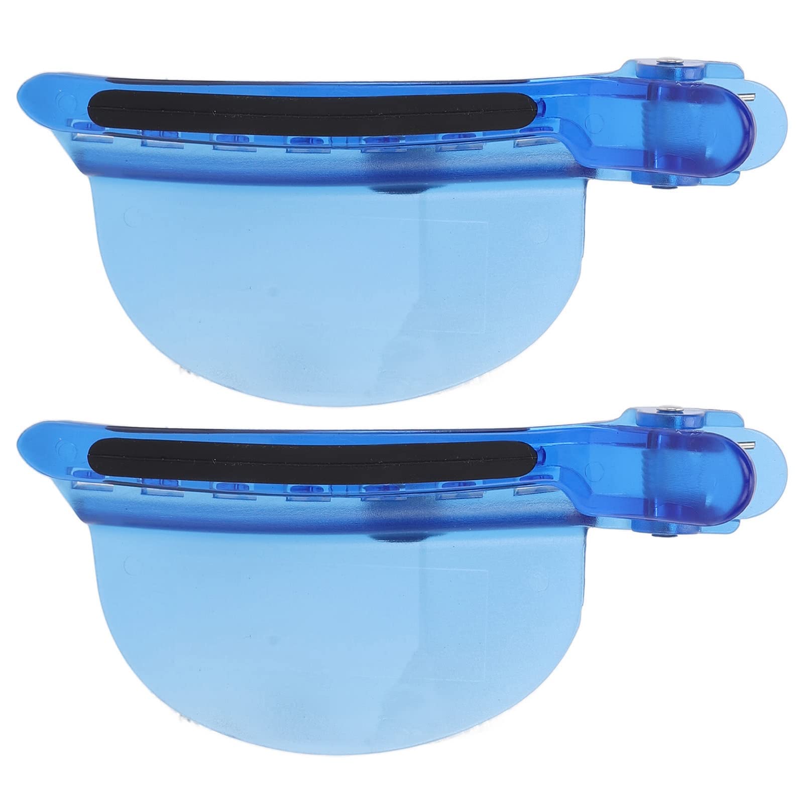 Hair Clips Hair Clips for Styling and Cutting, Sectioning Clips Heat Insulation Easy Speed ​​Separator Clip Blue for Wig Extensions Hair Highlighting 2PCS