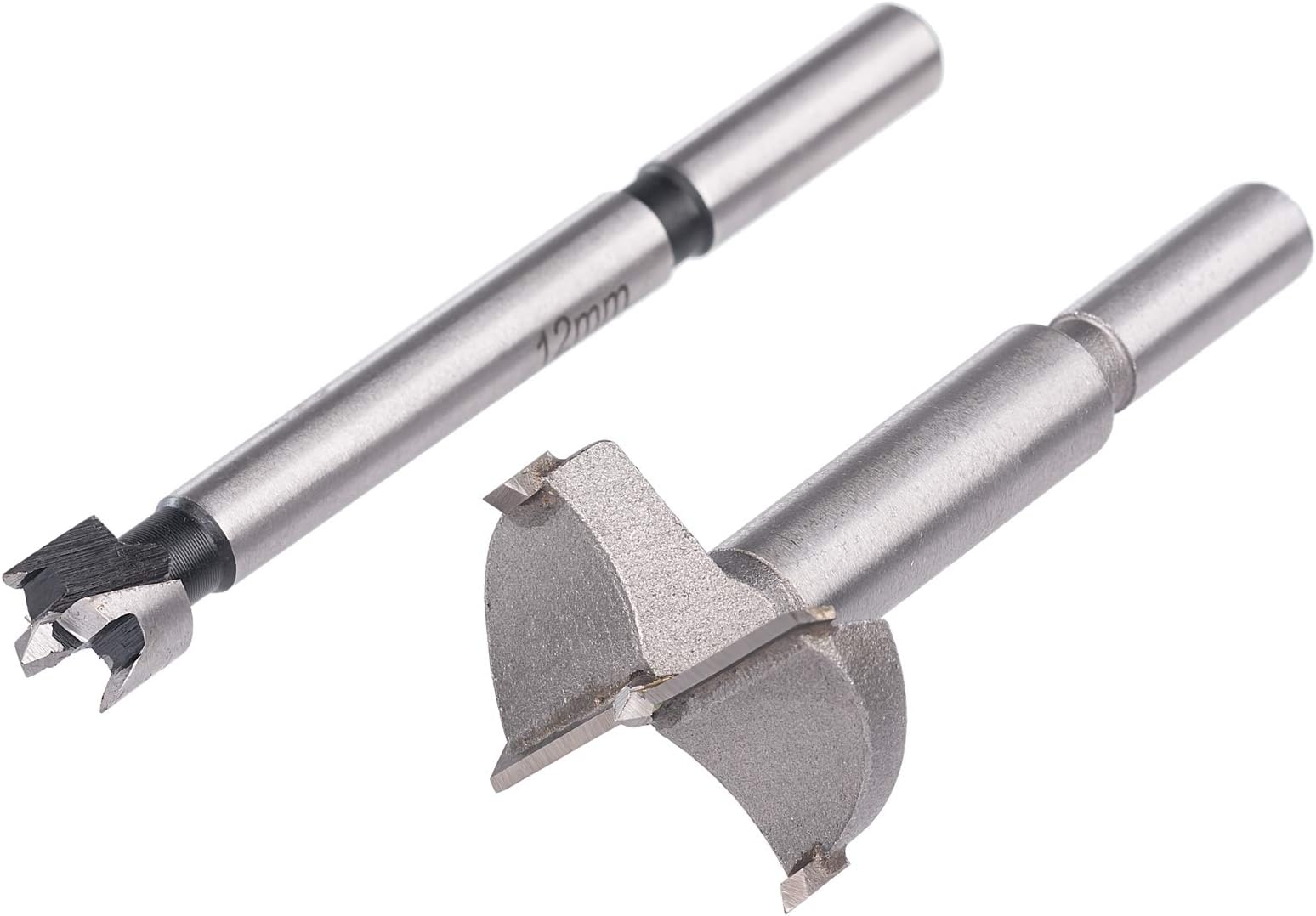 UK Drills 1 x 14.0mm New Forstner Bit Wood Hole Cutter Round Shank TCT Tip