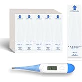 Boncare Thermometer Covers Disposable, 100 Pcs | Probe Covers for Digital Thermometers, Used for Oral, Rectally or Underarm