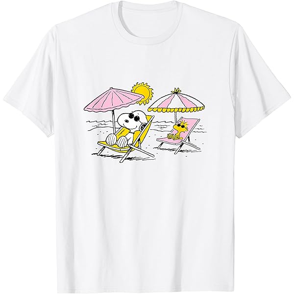 【新品】pionunnal×peanuts＊BEACH PEANUTS ver. Amazon.com: Peanuts Snoopy Beach Vibes for The Whole Family! T