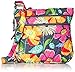 Vera Bradley Triple Zip Hipster Crossbody Shoulder Bag in Jazzy Blooms