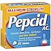 Pepcid AC Maximum Strength, 20 mg Famotidine for Heartburn Prevention & Relief, 25 ct