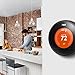 Nest Learning Smart Thermostat 3rd Generation Home/Office Wifi, Black - T3016US