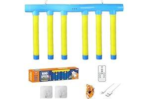 RAFONIE Reflex Challenge Game - Drop Sticks, Hand Eye Coordination, Reaction Training, 3 Adjustable Speeds, Upgrade Remote Control(B)